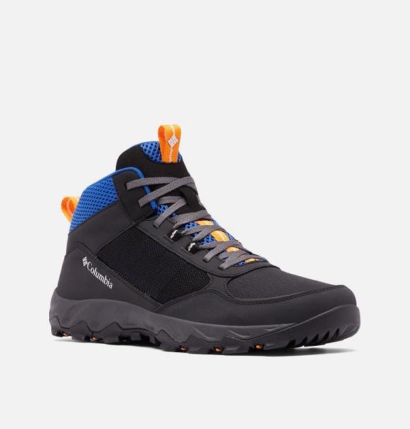 Columbia Flow Centre Hiking Shoes Black Orange For Men's NZ71283 New Zealand